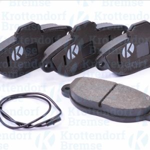 Placute frana FIAT PANDA (169_) 1.1 (169.AXA1A) benzina 54 cai KROTTENDORF KRO1115