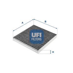 Filtru polen FIAT FREEMONT (345_) 2.0 JTD 4x4 diesel 163 cai UFI 54.275.00