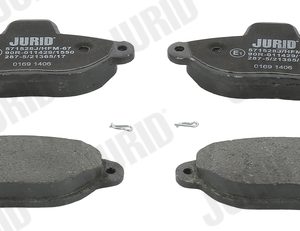 Placute frana FIAT PANDA Caseta/ Hatchback (169_) 1.1 (169CXA1A) benzina 54 cai JURID 571528J