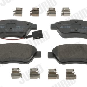 Placute frana FIAT QUBO (225_) 1.3 D Multijet (225AXE1A, 225CXE1A, 225AXH1A, 225AXL1A,... diesel 95 cai JURID 573074JC