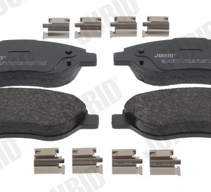 Placute frana FIAT TIPO limuzina (356_, 357_) 1.3 D (356SXB1A, 356SXH1A, 356SXD1A) diesel 95 cai JURID 573867J