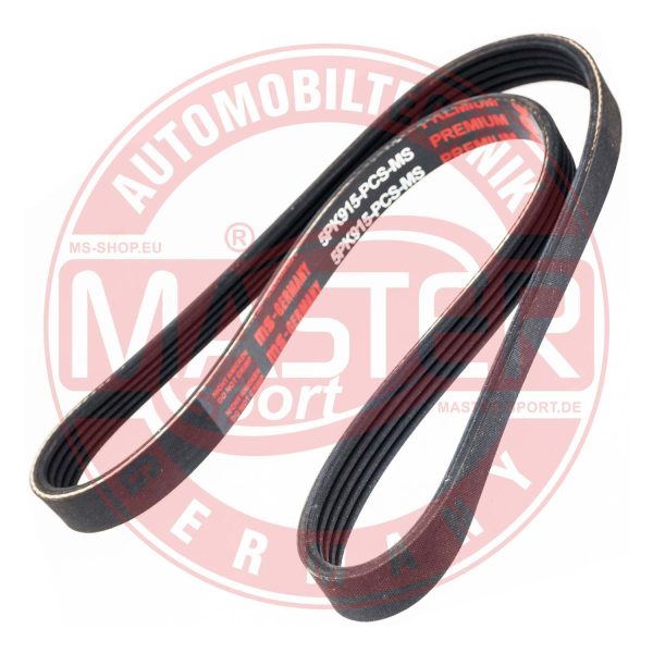 Curea transmisie cu caneluri FIAT TIPO (160_) 1.7 D (160.AG) diesel 58 cai MASTERSPORT GERMANY 5PK915-PCS-MS