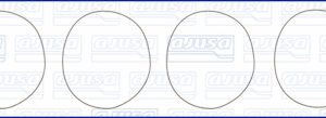 Set garnituri bucsa cilindru FIAT CROMA (154_) 2500 V6 benzina 162 cai AJUSA 60004300