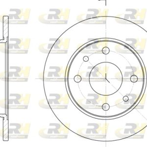 Disc frana FIAT PANDA (169_) 1.3 D Multijet (169.AXC1A) diesel 70 cai ROADHOUSE 6110.00