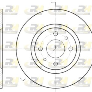 Disc frana FIAT TIPO (160_) 1.1 (160.AA) benzina 56 cai ROADHOUSE 6191.00