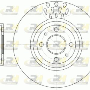 Disc frana FIAT TIPO (160_) 2.0 16V (160.AV) benzina 146 cai ROADHOUSE 6315.10