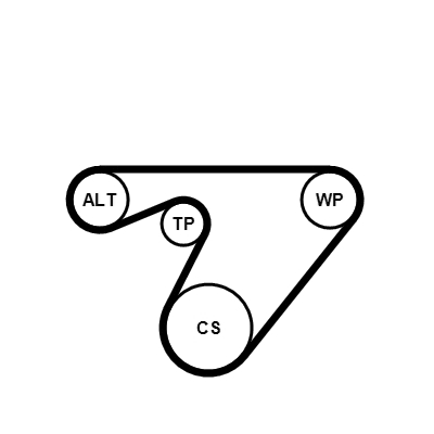 Pompa apa + Set curea transmisie cu caneluri FIAT 500 C (312_) 1.3 D Multijet (312CXB1A) diesel 75 cai CONTITECH 6PK1180WP2