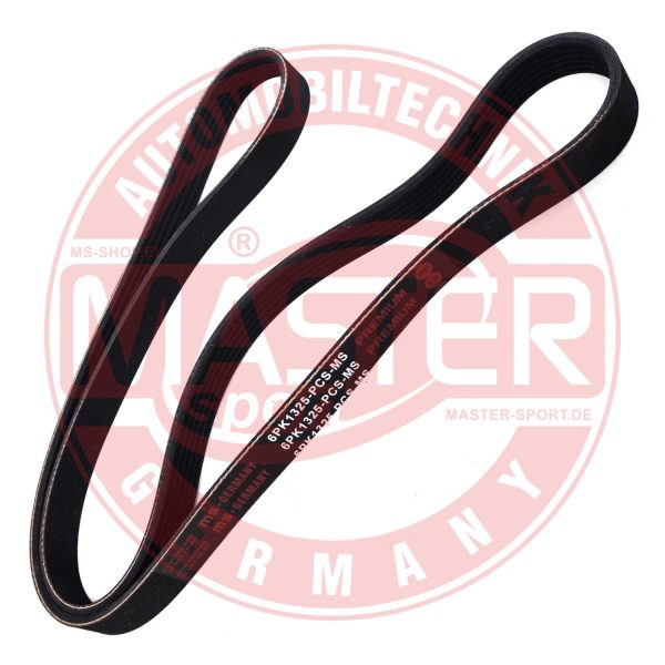 Curea transmisie cu caneluri FIAT QUBO (225_) 1.3 D Multijet (225CXB1A, 225AXB1A, 225CXB11, 225AXB11,... diesel 75 cai MASTERSPORT GERMANY 6PK1325-PCS-MS