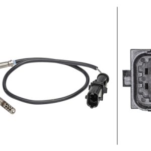Senzor temperatura gaze evacuare FIAT QUBO (225_) 1.3 D Multijet (225CXB1A, 225AXB1A, 225CXB11, 225AXB11,... diesel 75 cai HELLA 6PT 358 181-051
