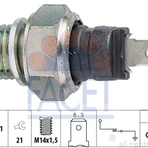 Senzor presiune ulei FIAT FIORINO (147_) 1.0 benzina 50 cai FACET 7.0000