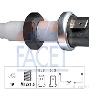 Comutator lumini frana FIAT FIORINO Autoutilitara/limuzina spatioasa (146_) 1.7 TD diesel 63 cai FACET 7.1000
