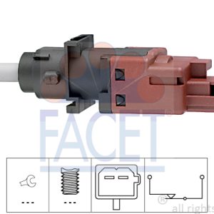 Comutator lumini frana FIAT 500 C (312_) 1.2 (312CXA1A, 312AXA1A) benzina 69 cai FACET 7.1170