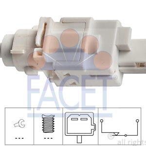 Comutator lumini frana FIAT PANDA Caseta/ Hatchback (141_) 1.1 benzina 54 cai FACET 7.1179