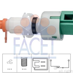 Comutator actionare ambreiaj (Tempomat) FIAT QUBO (225_) 1.3 D Multijet (225AXE1A, 225CXE1A, 225AXH1A, 225AXL1A,... diesel 95 cai FACET 7.1249