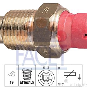 Senzor temperatura lichid de racire FIAT TIPO (160_) 1.8 i.e benzina 97 cai FACET 7.3000