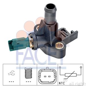 Senzor temperatura lichid de racire FIAT PANDA (169_) 1.2 (169AXF2A, 169AXF1A) benzina 69 cai FACET 7.3318