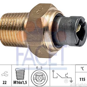 Comutator temperatura racire FIAT TIPO (160_) 1.6 i.e. benzina 90 cai FACET 7.4000