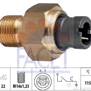 Comutator temperatura racire FIAT PANDA Caseta/ Hatchback (141_) 1000 benzina 44 cai FACET 7.4041