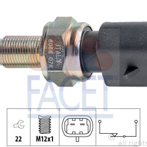 Comutator lampa marsalier FIAT CROMA (154_) 2500 D diesel 75 cai FACET 7.6066