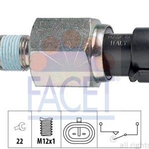 Comutator lampa marsalier FIAT TIPO limuzina (356_, 357_) 1.4 LPG (356SXF1B) Benzina/Autogaz (GPL) 120 cai FACET 7.6196