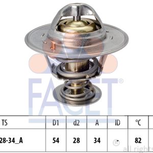 Termostat lichid racire FIAT TIPO (160_) 1.8 i.e. (160.AY) benzina 105 cai FACET 7.8218S
