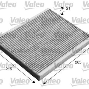 Filtru polen FIAT QUBO (225_) 1.3 D Multijet (225AXE1A, 225CXE1A, 225AXH1A, 225AXL1A,... diesel 95 cai VALEO 715553