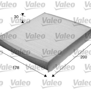 Filtru polen FIAT DOBLO Cargo (263_) 1.3 D Multijet (263WXU1A, 263ZXU1A, 263WYB1A, 263ZYB1A) diesel 95 cai VALEO 715616
