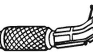 Racord evacuare FIAT 500 (312_) 1.3 D Multijet (312AXB1A) diesel 75 cai BOSAL 750-125