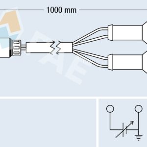 Sonda Lambda FIAT TIPO (160_) 1.8 i.e. benzina 90 cai FAE 77124