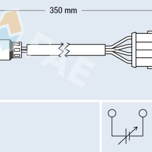 Sonda Lambda FIAT PANDA (169_) 1.4 (169AXE1B) benzina 100 cai FAE 77223