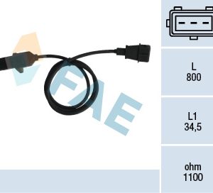 Senzor impulsuri arbore cotit FIAT PANDA (169_) 1.1 (169.AXA1A) benzina 54 cai FAE 79296