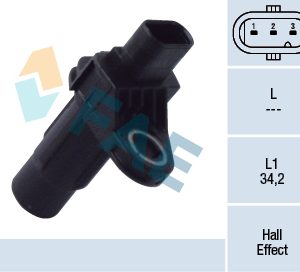 Senzor impulsuri arbore cotit FIAT 500L (351_, 352_) 0.9 Natural Power (199LYC1B) Benzina/Gaz metan (GNC) 80 cai FAE 79346