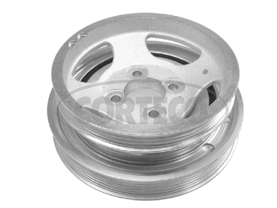 Fulie curea arbore cotit FIAT QUBO (225_) 1.3 D Multijet (225CXB1A, 225AXB1A, 225CXB11, 225AXB11,... diesel 75 cai CORTECO 80001145
