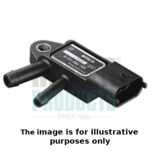 Senzor presiune gaze evacuare FIAT FIORINO Autoutilitara/limuzina spatioasa (225_) 1.3 D Multijet (225BXD1A, 225BXB1A, 225BXB11) diesel 75 cai HOFFER 7472249E