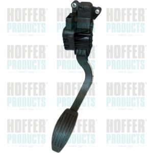 Set pedale conducere FIAT PANDA (312_, 319_) 0.9 4x4 (312PXG1A) benzina 86 cai HOFFER 7513514