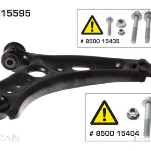 Brat suspensie roata FIAT 500X (334_) 1.3 D Multijet (334AXH1A) diesel 95 cai TRISCAN 8500 15595
