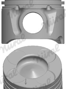 Piston FIAT 500 (312_) 1.3 D Multijet (312AXB1A) diesel 75 cai NURAL 87-137606-00