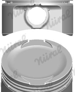 Piston FIAT PANDA (169_) 1.2 (169.AXB11, 169.AXB1A) benzina 60 cai NURAL 87-138400-40