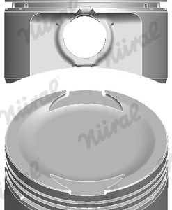 Piston FIAT PANDA Caseta/ Hatchback (169_) 1.2 4x4 benzina 60 cai NURAL 87-138406-40