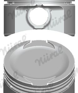 Piston FIAT PANDA Caseta/ Hatchback (141_) 1.1 4x4 benzina 54 cai NURAL 87-142308-00