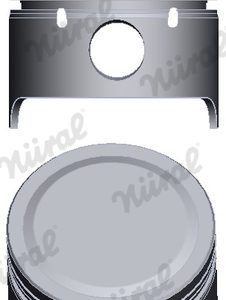 Piston FIAT 500 (111_, 101_, 110_) 0.5 (110F) benzina 18 cai NURAL 87-527600-00