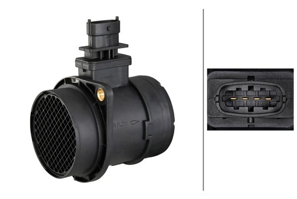 Senzor debit aer FIAT PANDA Caseta/ Hatchback (169_) 1.3 D Multijet diesel 75 cai HELLA 8ET 009 149-141