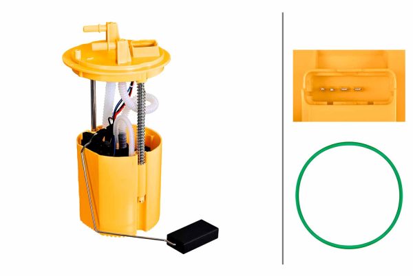 Sistem alimentare cu combustibil FIAT PANDA (169_) 1.3 D Multijet (169AXG1A, 169AXD1A) diesel 75 cai HELLA 8TF 358 306-711