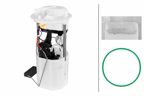 Sistem alimentare cu combustibil FIAT PANDA (169_) 1.2 4x4 (169.AXB2A) benzina 60 cai HELLA 8TF 358 306-721