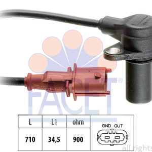 Senzor impulsuri arbore cotit FIAT 500X (334_) 1.6 (334AXE1A) benzina 110 cai FACET 9.0170