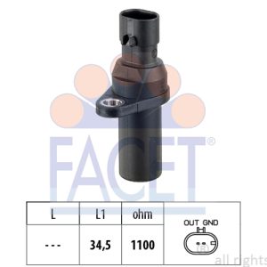 Senzor impulsuri arbore cotit FIAT PANDA (169_) 1.1 (169.AXA1A) benzina 54 cai FACET 9.0378