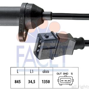 Senzor impulsuri arbore cotit FIAT PANDA Caseta/ Hatchback (141_) 1.1 4x4 benzina 54 cai FACET 9.0381