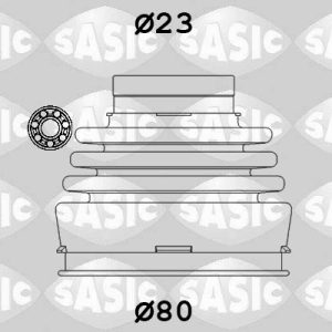 Ansamblu burduf articulatie planetara FIAT FIORINO Pick up (146_) 1.3 benzina 67 cai SASIC 9004630