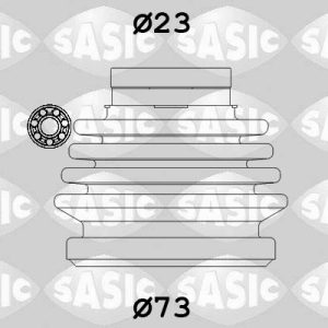 Ansamblu burduf articulatie planetara FIAT FIORINO Pick up (146_) 1.3 benzina 67 cai SASIC 9004631