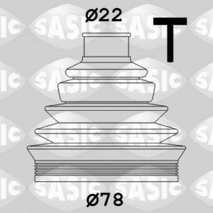 Ansamblu burduf articulatie planetara FIAT 500 (312_) 0.9 (312AXG1A, 312.AXG11) benzina 86 cai SASIC 9004722